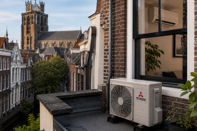 Danny van Laarhoven, klimaattechnisch specialist Indoor Comfort, over airco-installatie in monumentale panden in Dordrecht