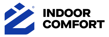 Logo van Indoor Comfort, installateur in airconditioning, warmtepompen en klimaattechniek in Zuid-Holland indoor comfort logo duurzame klimaattechniek zuid holland 1