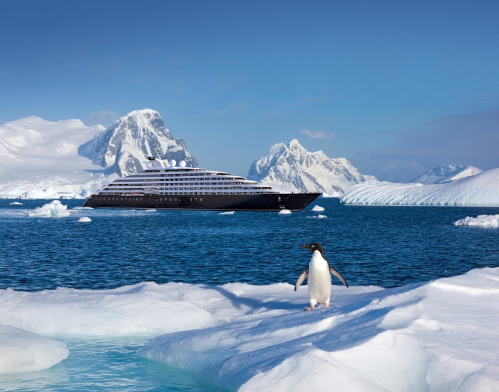 Scenic Eclipse luxe cruise Antarctica