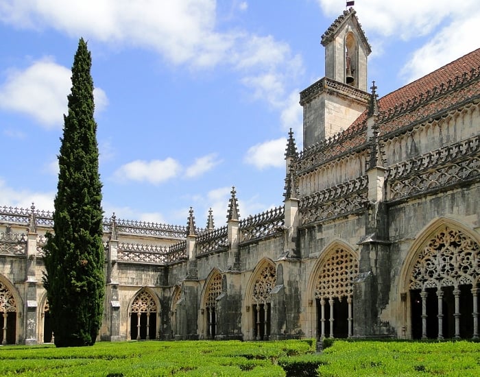 Het Jeronimos Klooster in Portugal