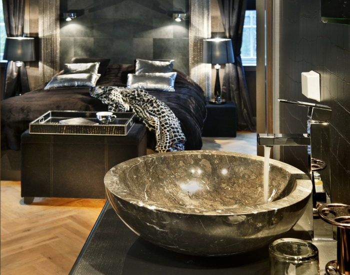 Badkamer London Suite, Herangtunet Noorwegen