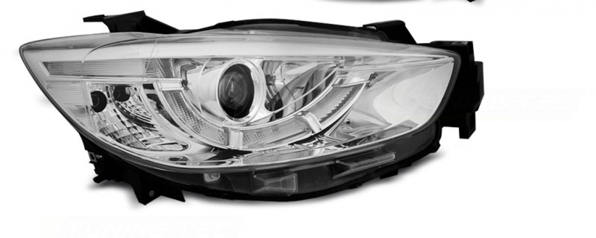 Mazda CX-5 koplampen met LED dagrijverlichting!