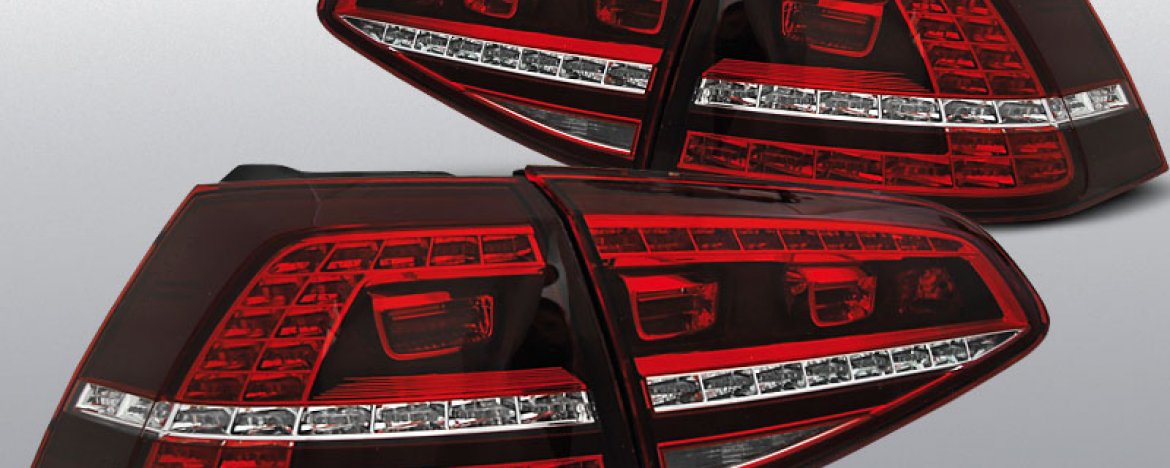 Nieuwe trend voor VW Golf 7! LED achterlichten met dynamische knipperlicht functie