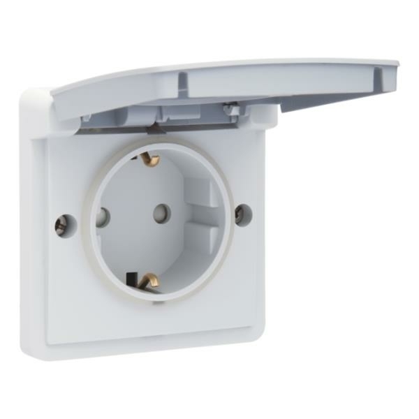 Buitenstopcontact enkel opbouw niko (700-36805)