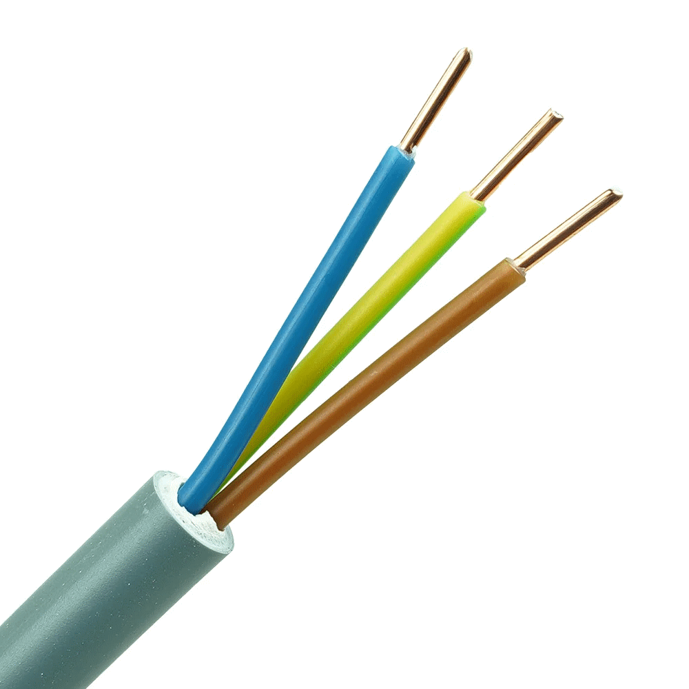 Waskönig YMvK kabel 100 meter 3 x 2,5mm voor boven de grond