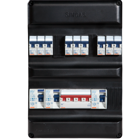 Groepenverdeler 3f 40A 3xALS2p 9-groepen B16