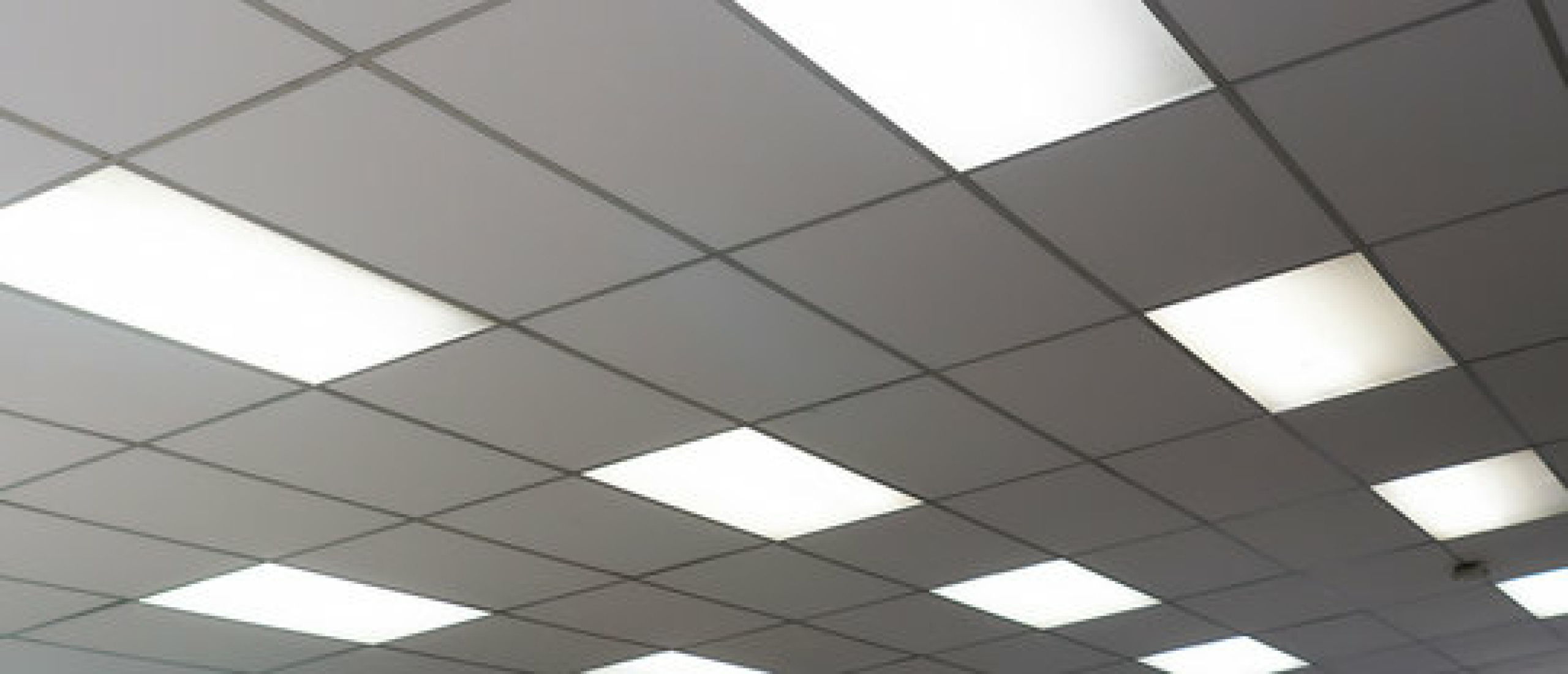 Plafondplaten systeemplafond met LED panelen