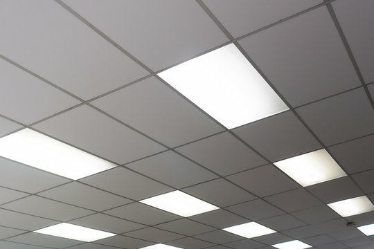 Plafondplaten met LED