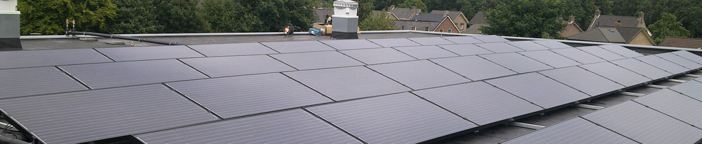 PVT panelen plat dak