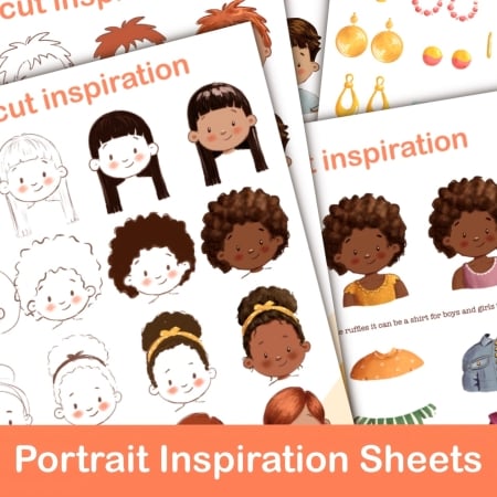 Portrait Inspiration Sheets