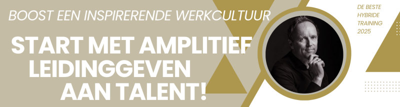 Volg de online masterclass over Amplitie en Inspirerend Leiderschap