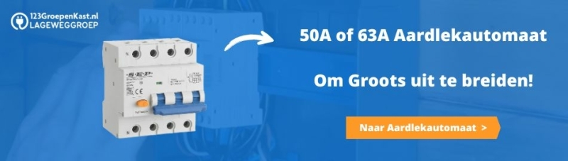 SEP aardlekautomaten – 63A en 50A, ruimtebesparend alternatief in 4,5 modules