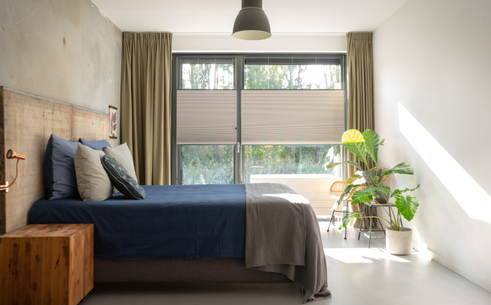 Electrische bediening van plissés