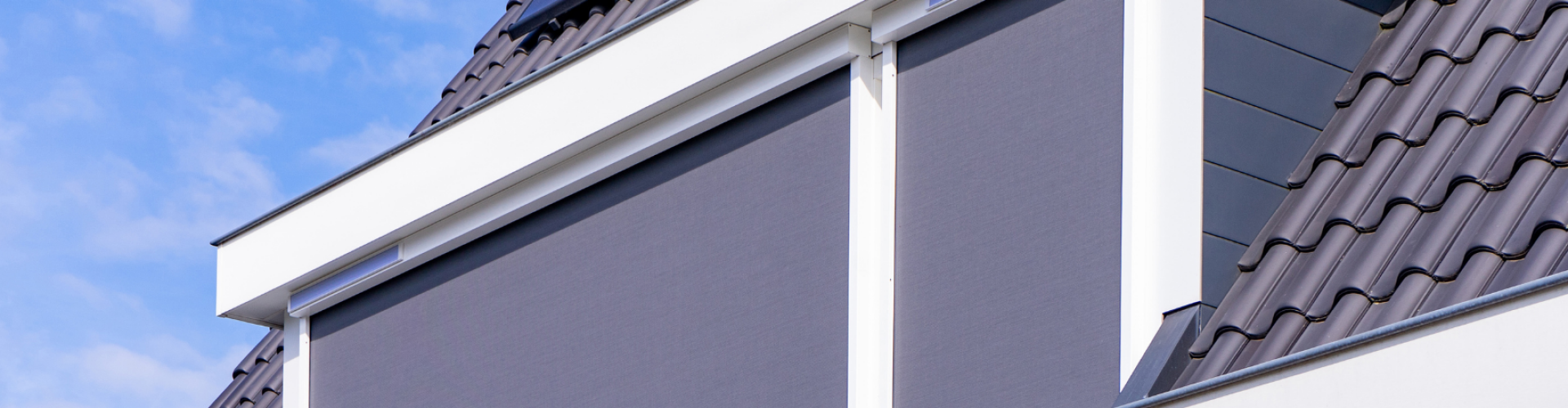 Dakkapel met screens effectieve zonwering screens