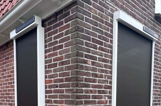 Een koel huis dankzij screens.