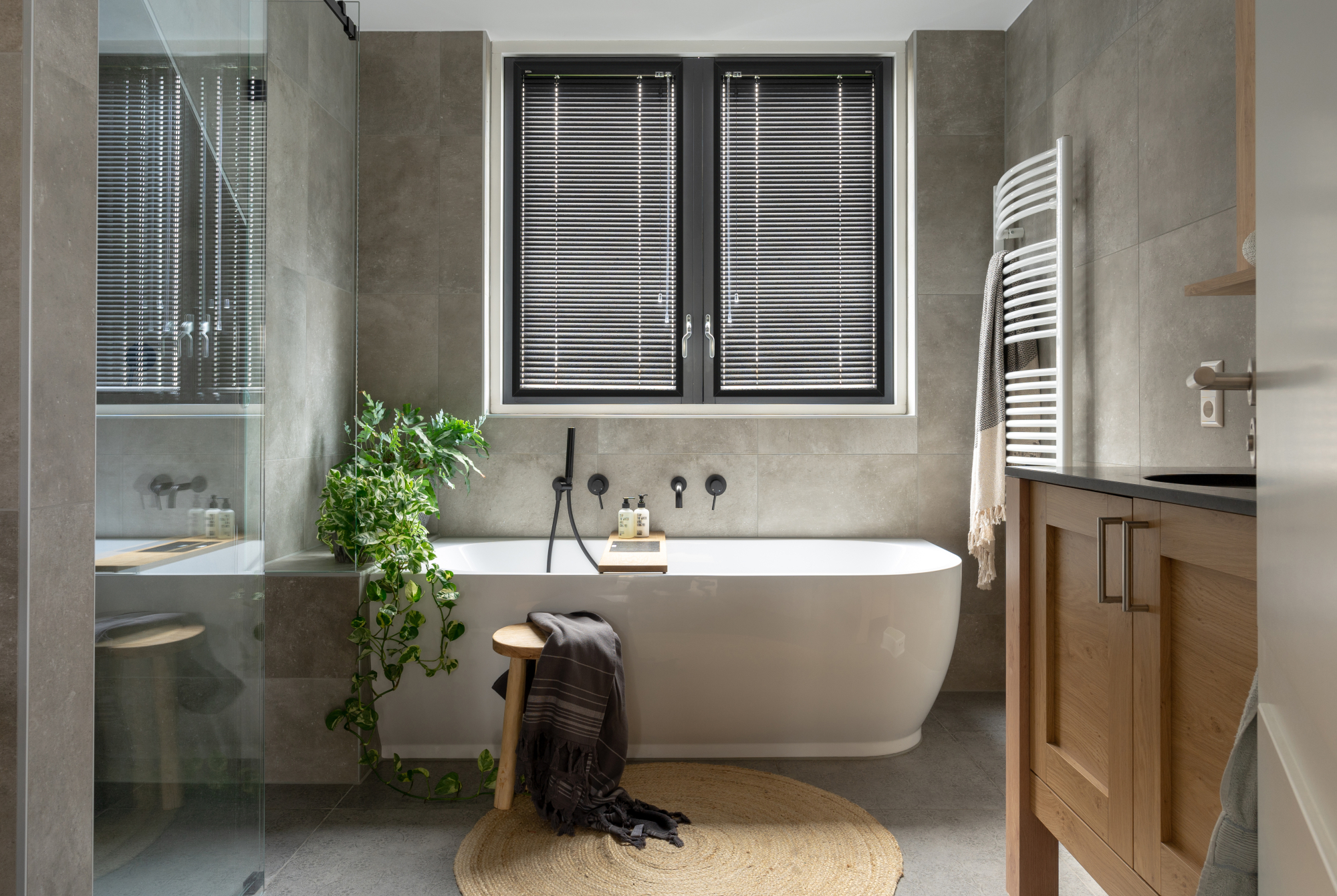 Jaloezie voor kantel kiepraam Jaloezie voor Draai kiepraam