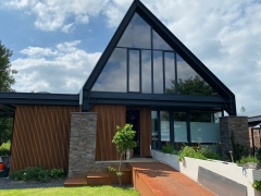 Raamfolie om warmte te weren