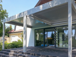Overkapping met lamellendak Rapallo