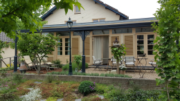 Victoriaanse stijl terrasoverkapping Purbeck