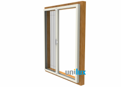 Voorzet plissé hor Unilux voorzet plissé hor