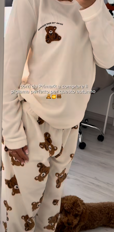 De viral Primark pyjama met beertjesprint die TikTok verovert!