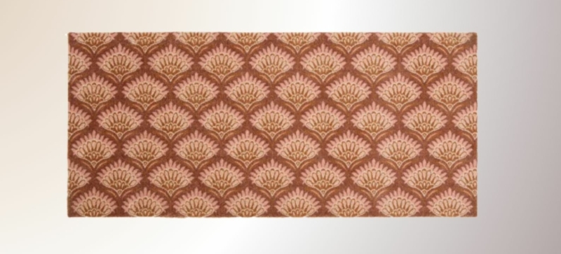 Kwantum Deurmat Ymke Bruin 150x67 cm