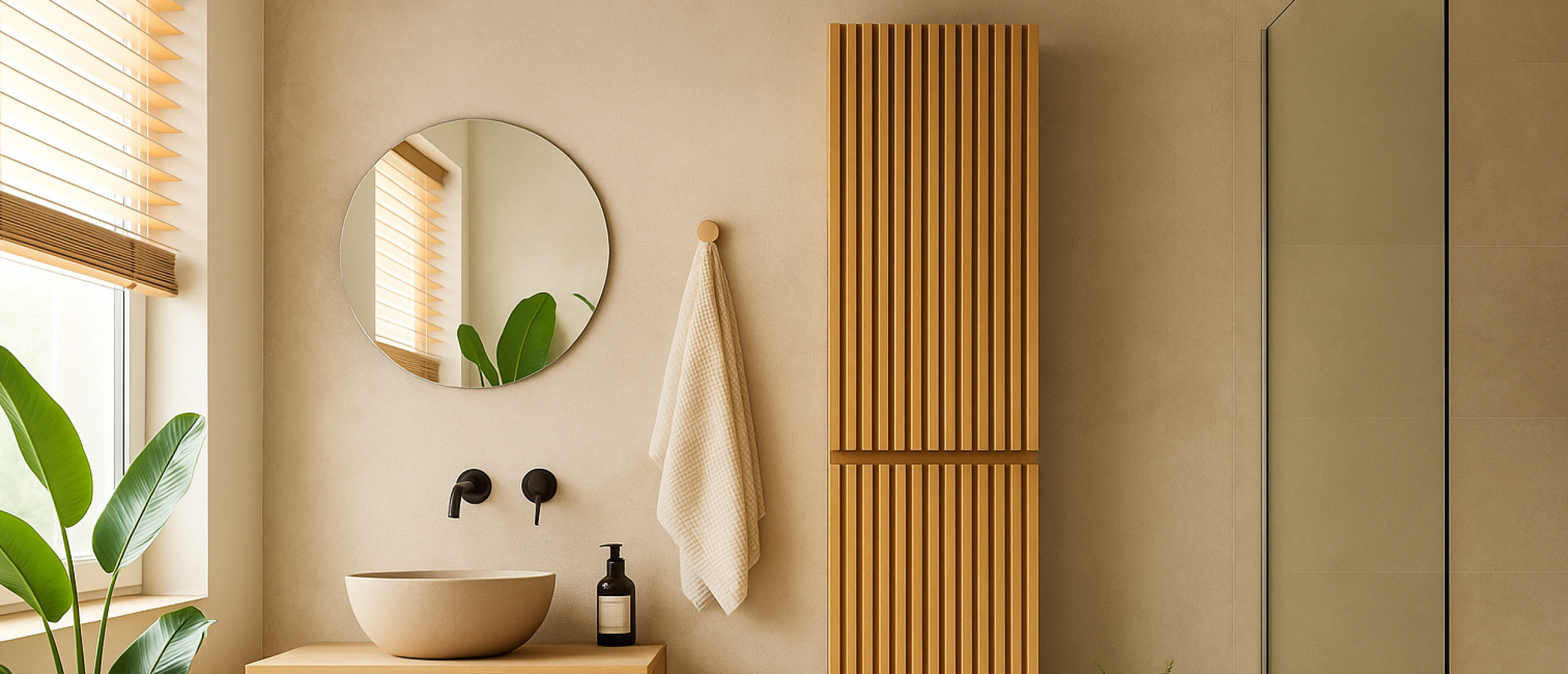 Deze badkamerkast van Action ziet eruit als een luxe designmeubel