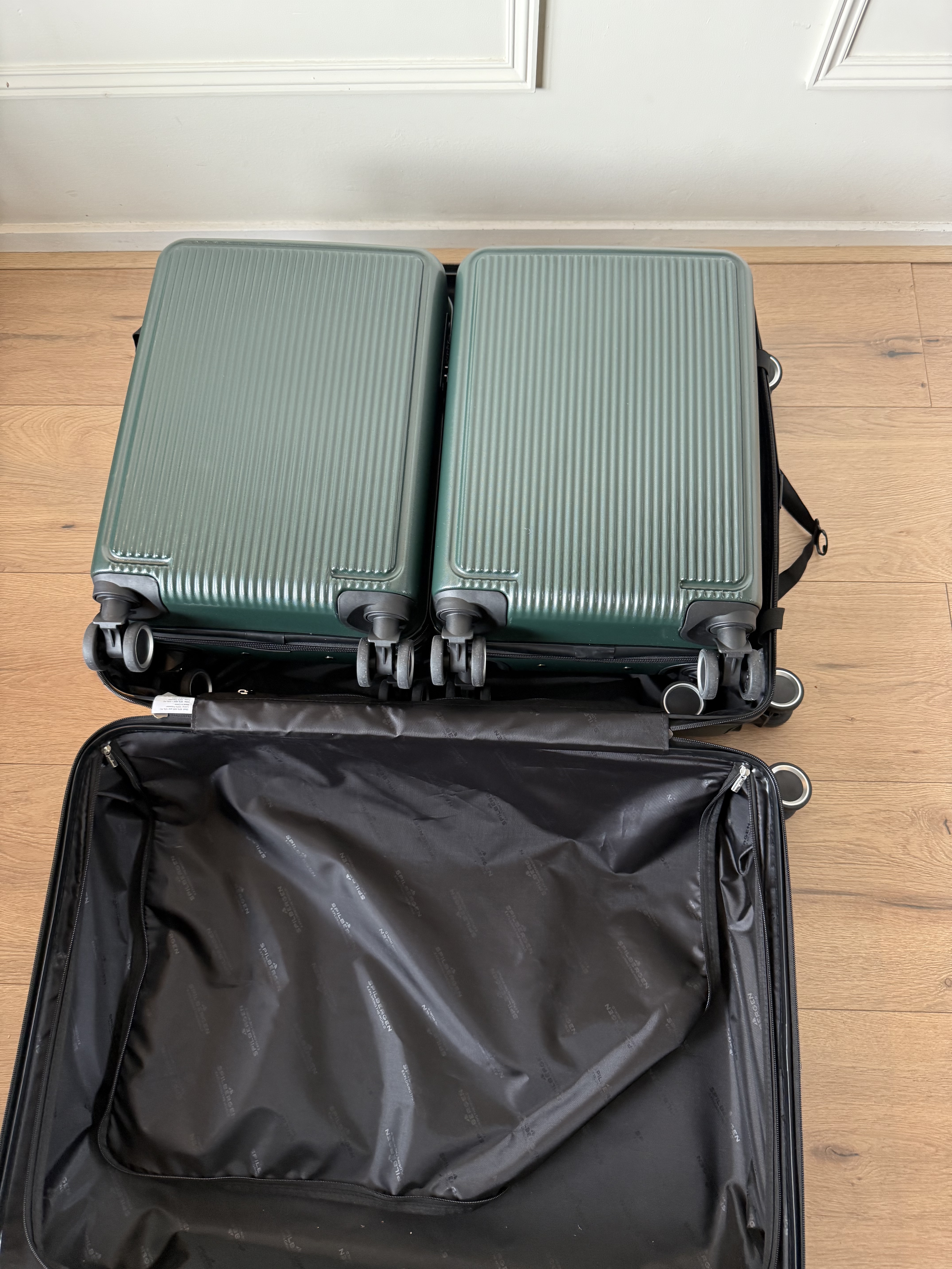 Action kofferset drie delig inpakken