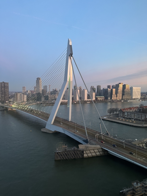 Elvy de rooftop met een waanzinnig uitzicht over Rotterdam