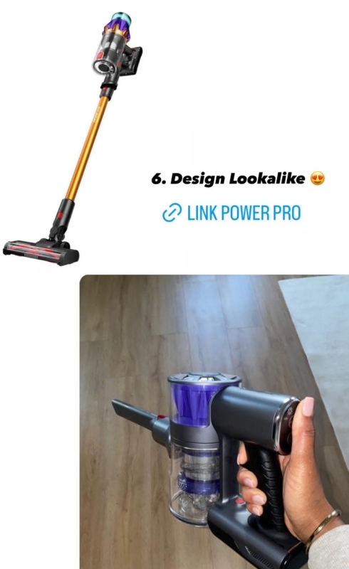 Dyson dupe steelstofzuiger