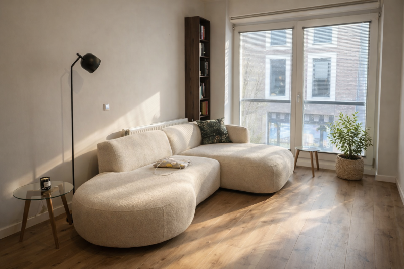 Kwantum Hoekbank Rozzano Kwantum Hoekbank Rozzano in woonkamer