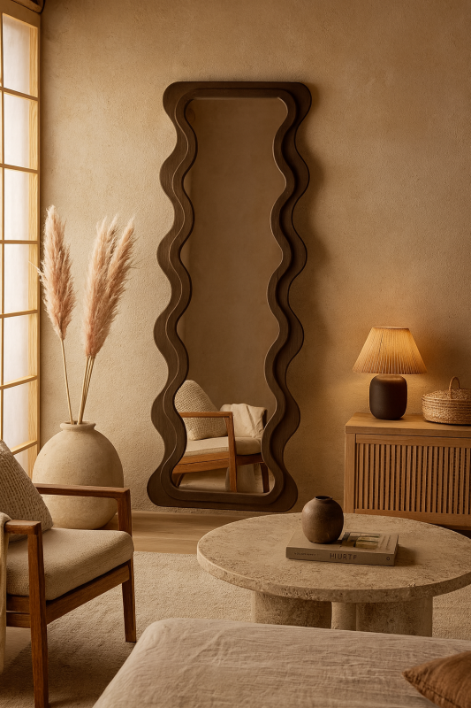 Kwantum spiegel Marone: classy chic voor elk interieur
