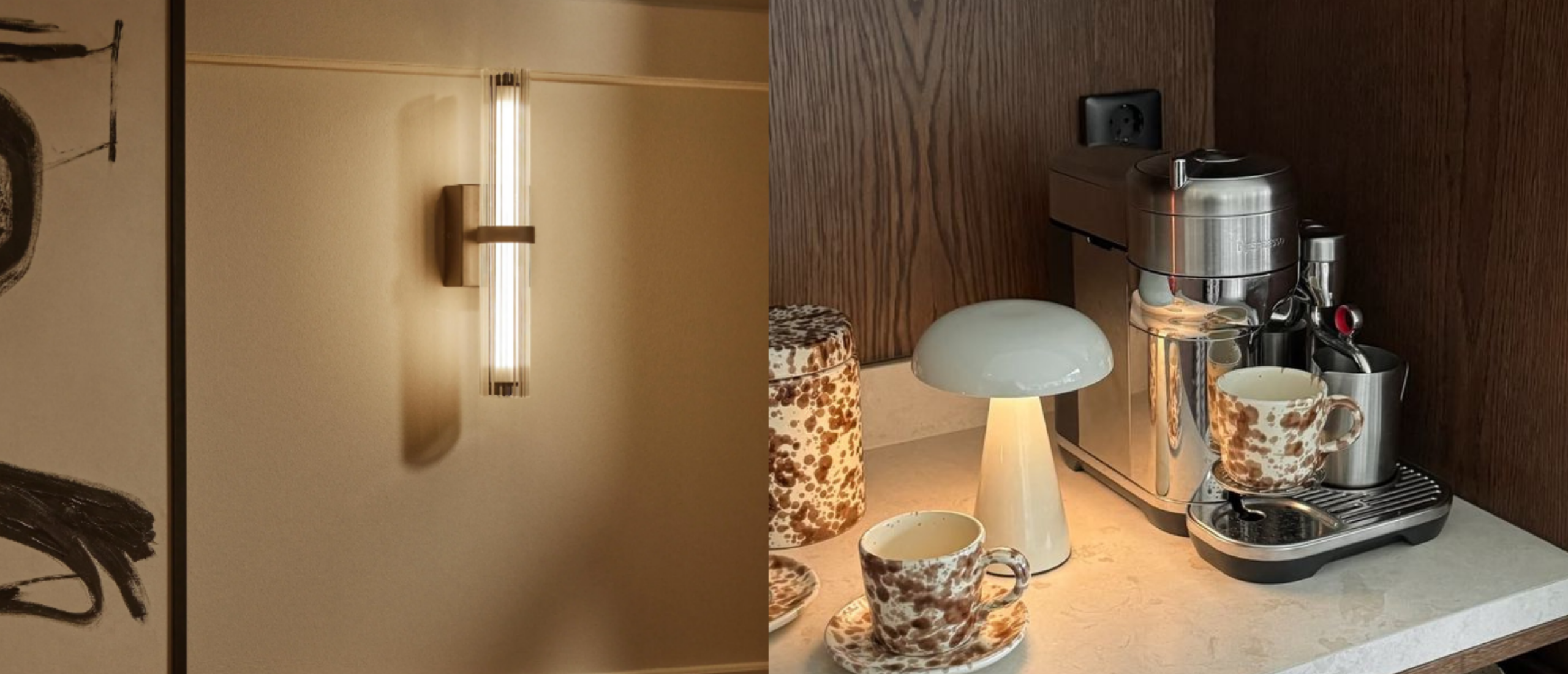 Lampen zonder stroom: sfeer in huis zonder snoer, boren of frezen