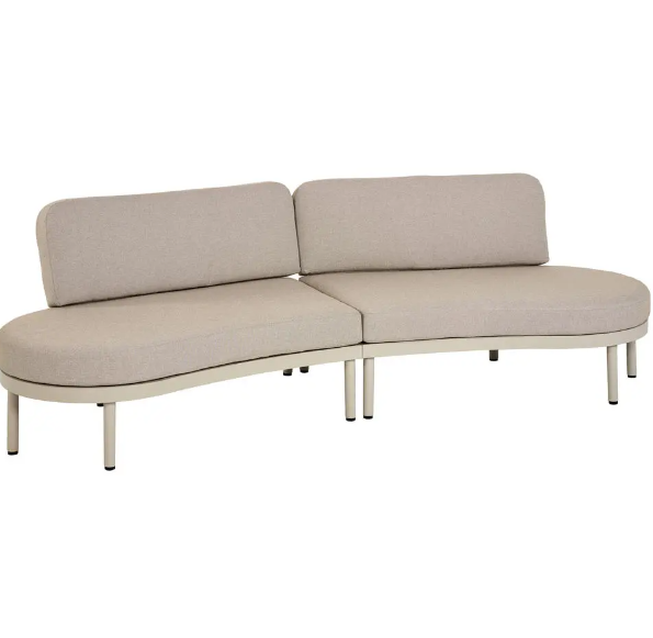 Kwantum Loungebank Puglia Zand Kwantum Loungebank Puglia Zand