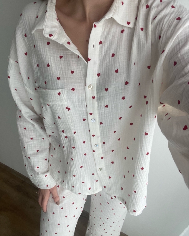 Musthave: Deze Hartjes Pyjama van H&M wil je hebben!