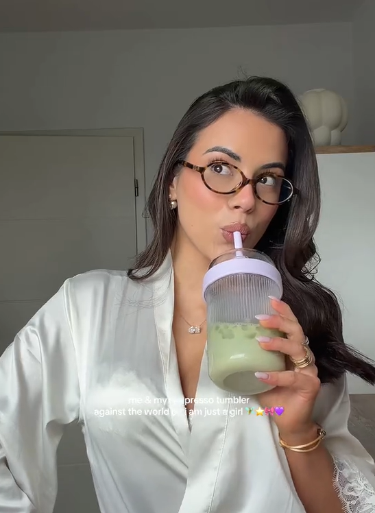 Nespresso Travel Tumbler Lavender limited edition in paarse kleur