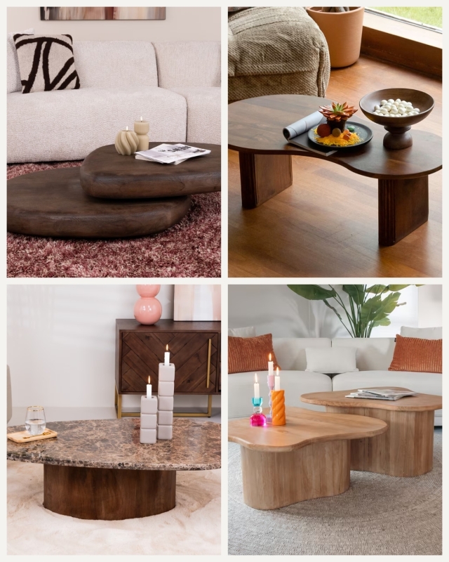 organische salontafels in verschillende stijlen en maten inspiratie