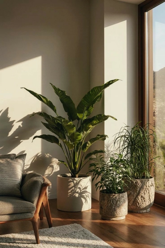 Planten in je woonkamer voor sfeer en een levendige uitstraling