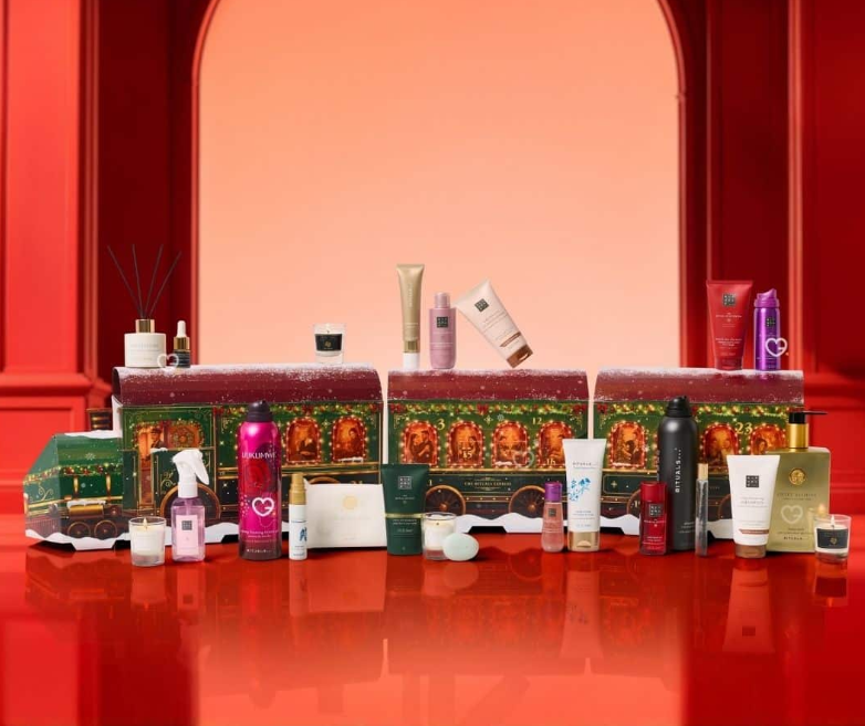 Rituals Premium adventskalender 2026 is een trein