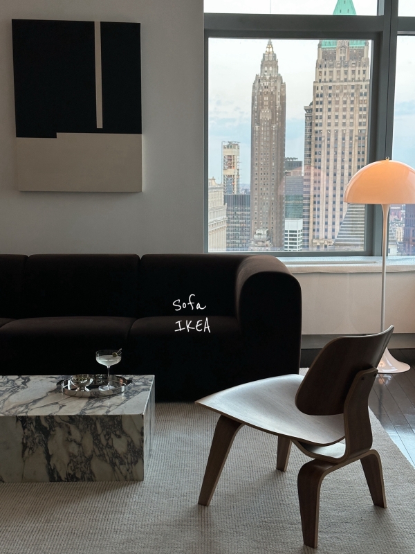 STOCKHOLM 2025 4-zitsbank, Alhamn donkerbruin