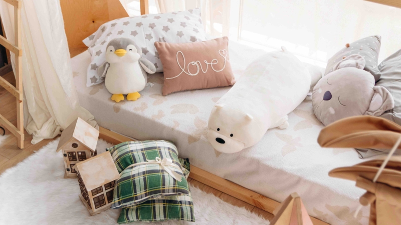 bed kleine kinderkamer