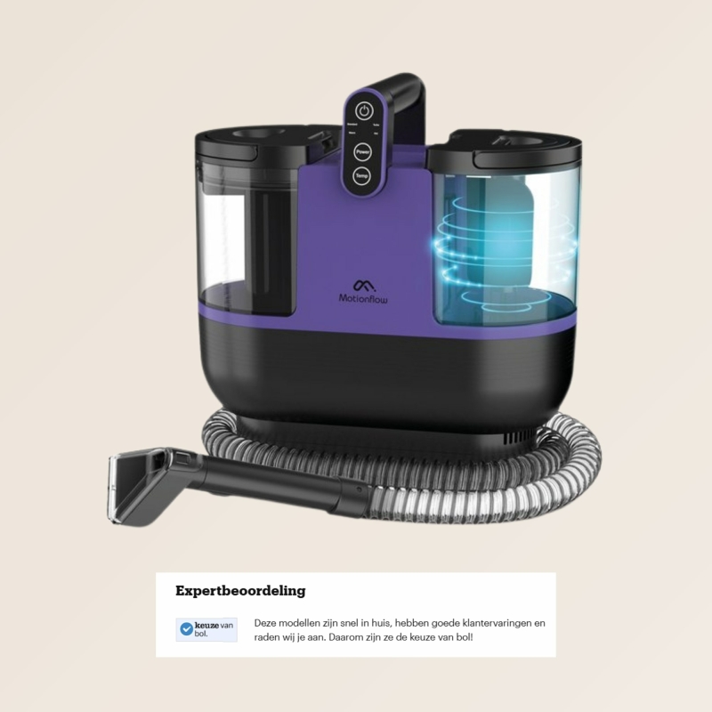 beste tapijtreiniger: Motionflow: de meest complete tapijtreiniger