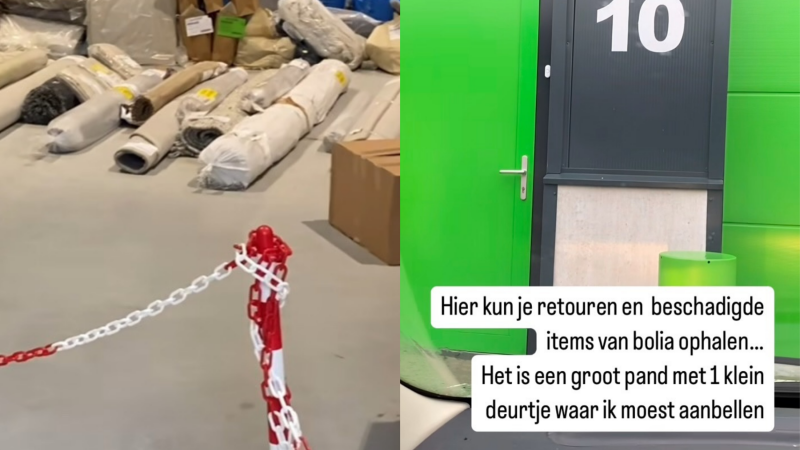 BOLIA outletwinkel in Pijnacker Nederland