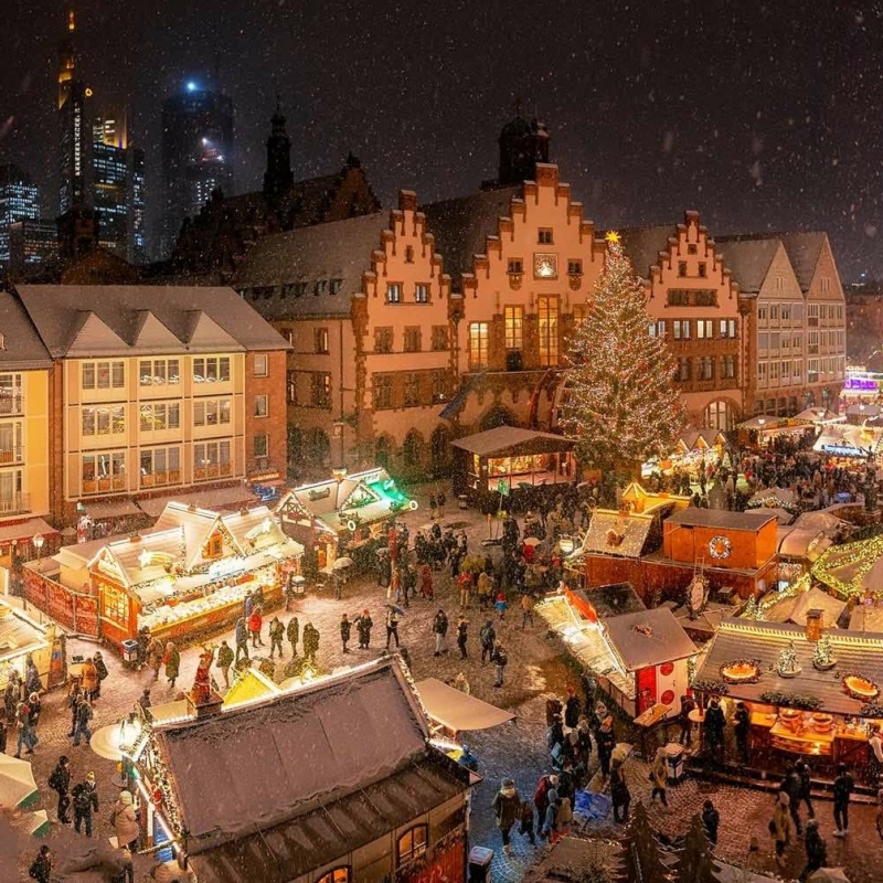 De leukste kerstmarkten in Duitsland: kerstmarkt in Frankfurt