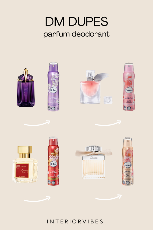 DM Dupes parfum deodorant