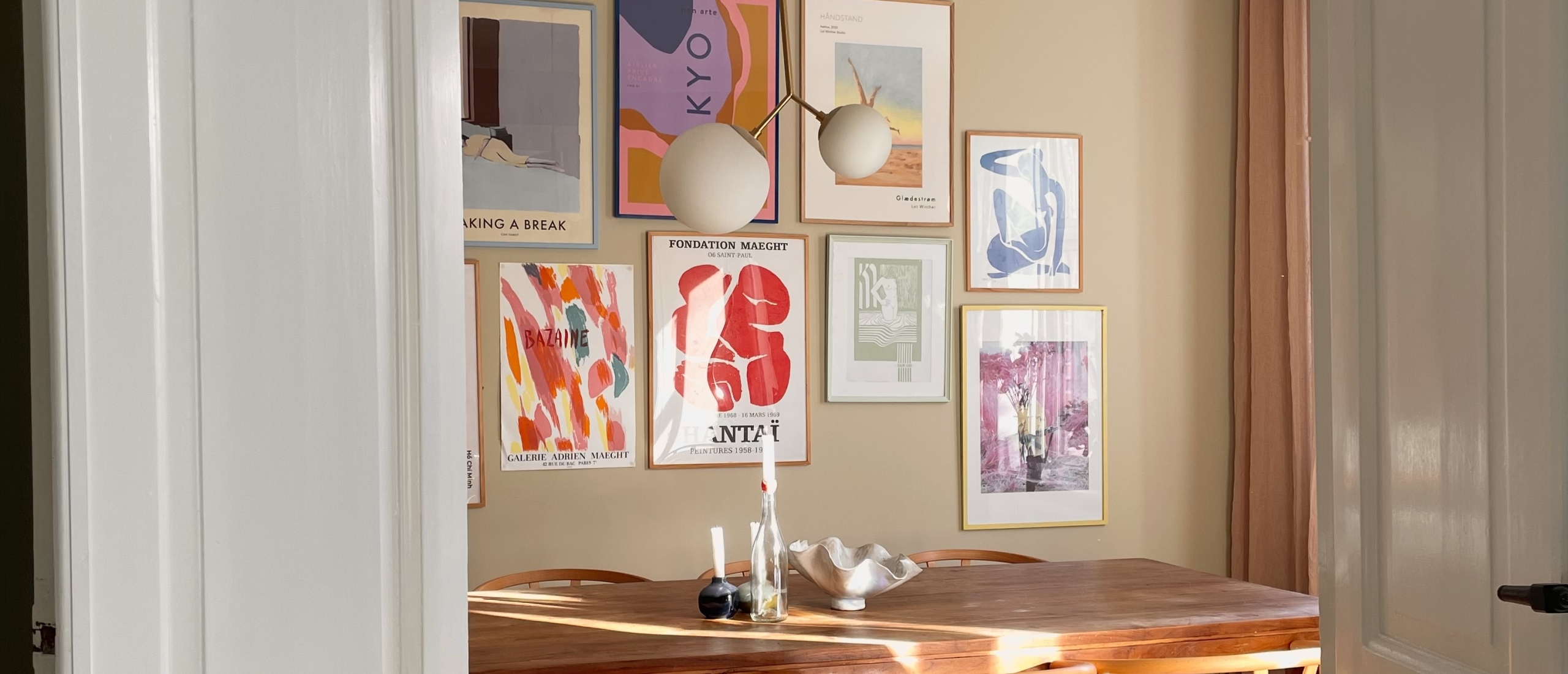 Met deze tips creëer je een perfecte gallery wall