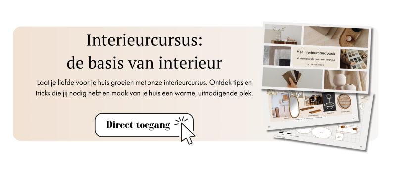 interieurcursus de basis van interieur