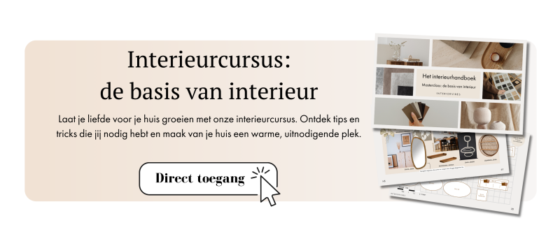 interieurcursus de basis van interieur