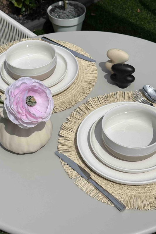 Japandi servies Action: serviesset Earthy