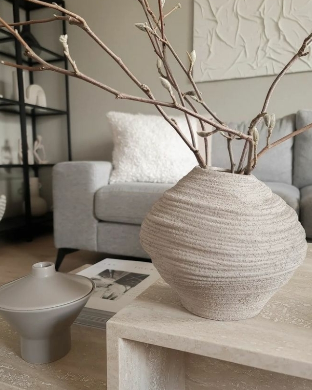 keramieken vaas h&m home